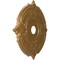 Ekena Millwork Attica PVC Clng Medallion (Fits Canopies up to 7 3/4"), Metallic Gold Rush, 22"OD x 3 1/2"ID x 1"P CMP22ATCGH - alternate 3